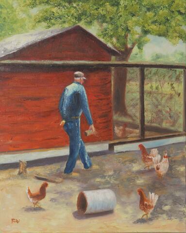 Feeding the Chickens