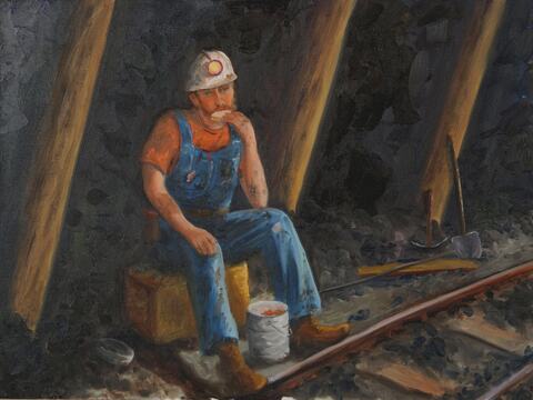 Lunch in the Coal Mine