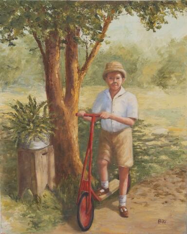 The Red Scooter