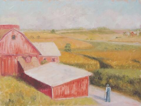 Land of the Red Barns