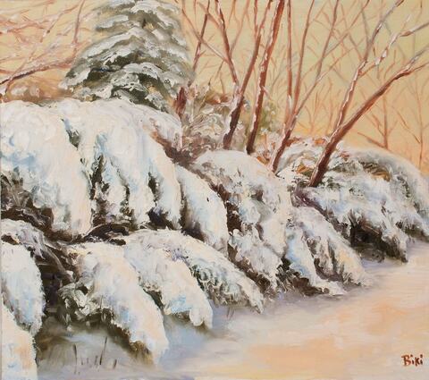 Snowy Dawn
