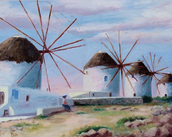 Windmills at Mykonos